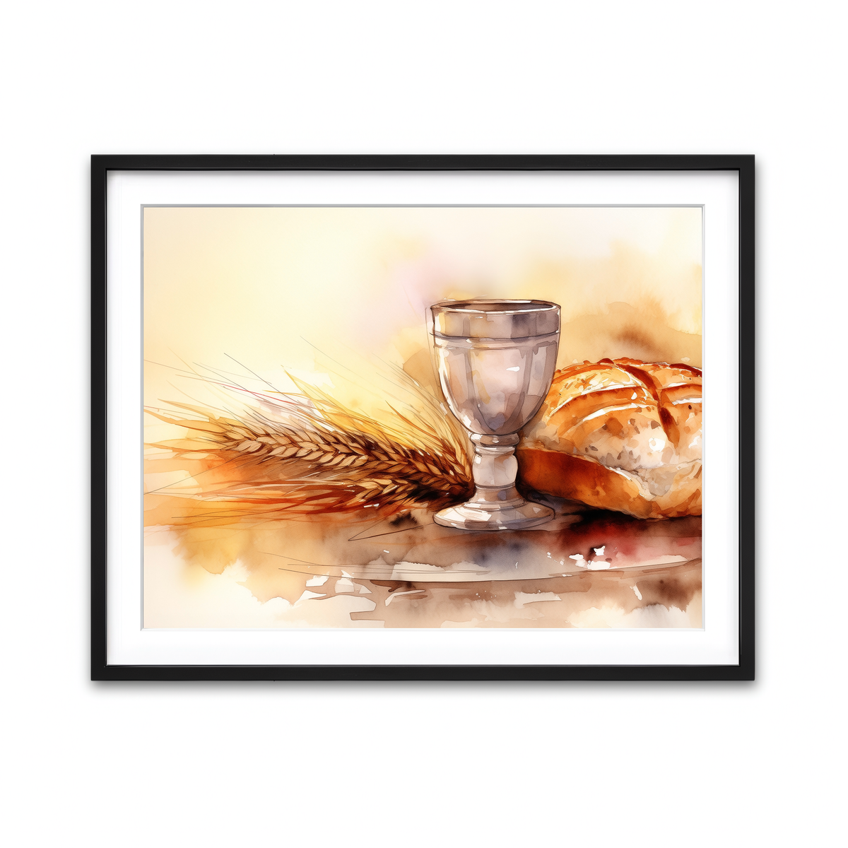 Framed Print 4x3 Black