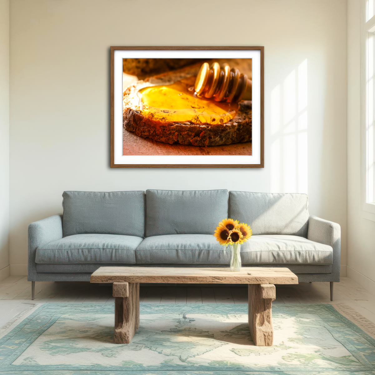 AUTO-MOCKUP ROOM | Breakfast Wall Art