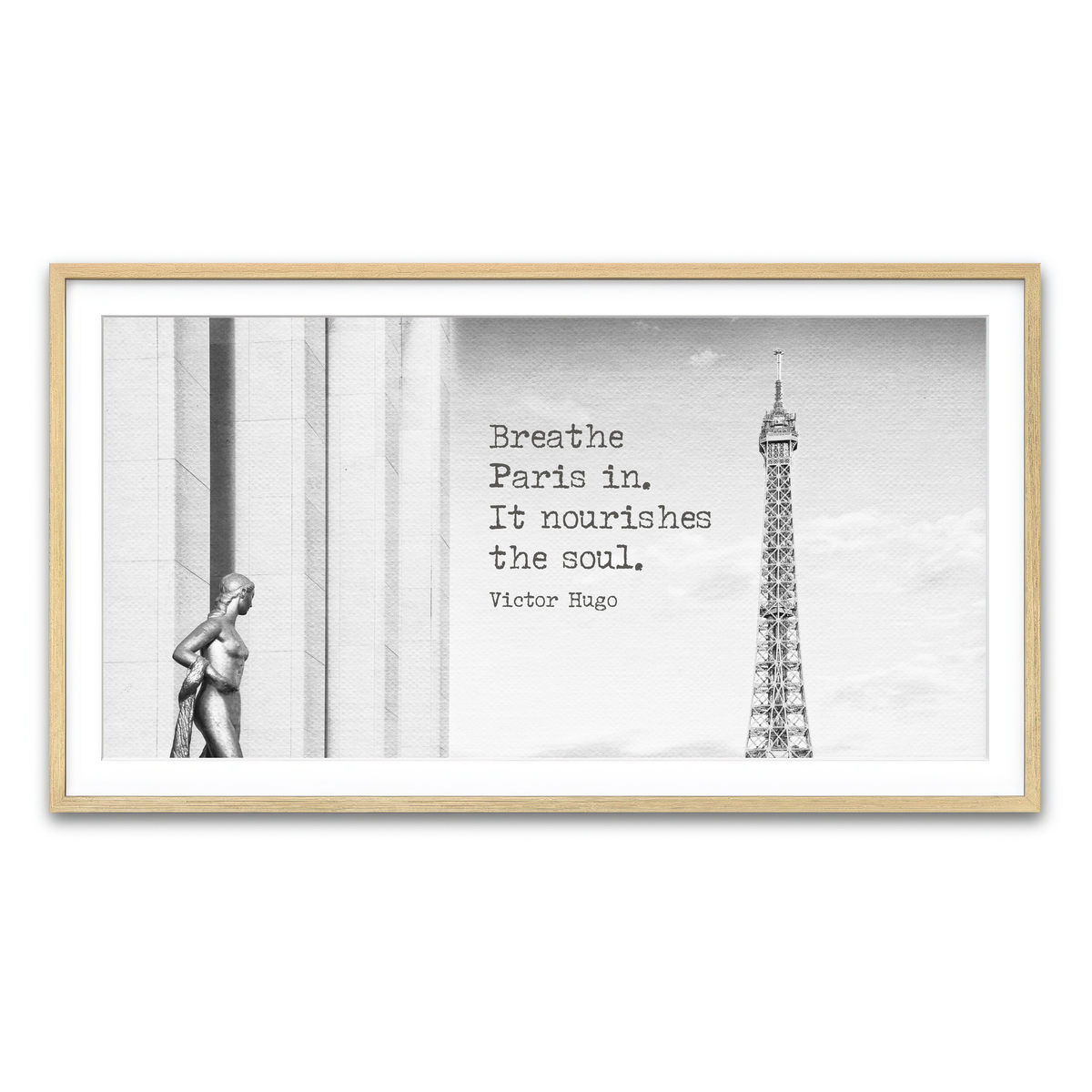 Framed Print 2x1 Natural