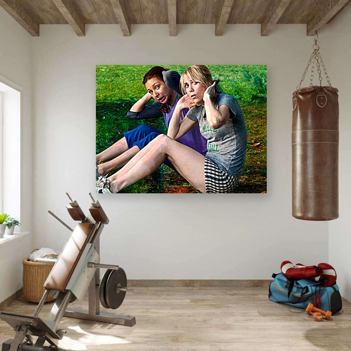 Bridesmaids Workout Wall Art