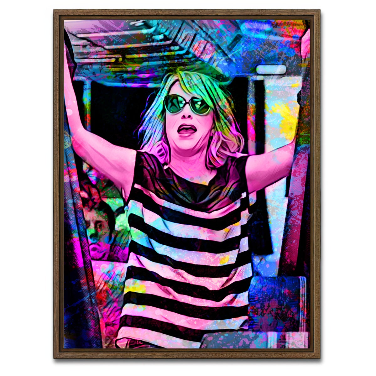 AUTO-MOCKUP WHITE | Bridesmaids | 1 Piece | Walnut Framed Canvas | group=3x4