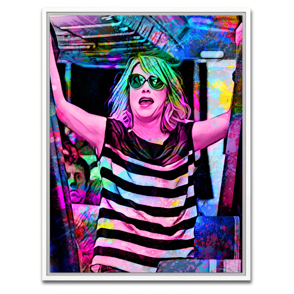 AUTO-MOCKUP WHITE | Bridesmaids | 1 Piece | White Framed Canvas | group=3x4