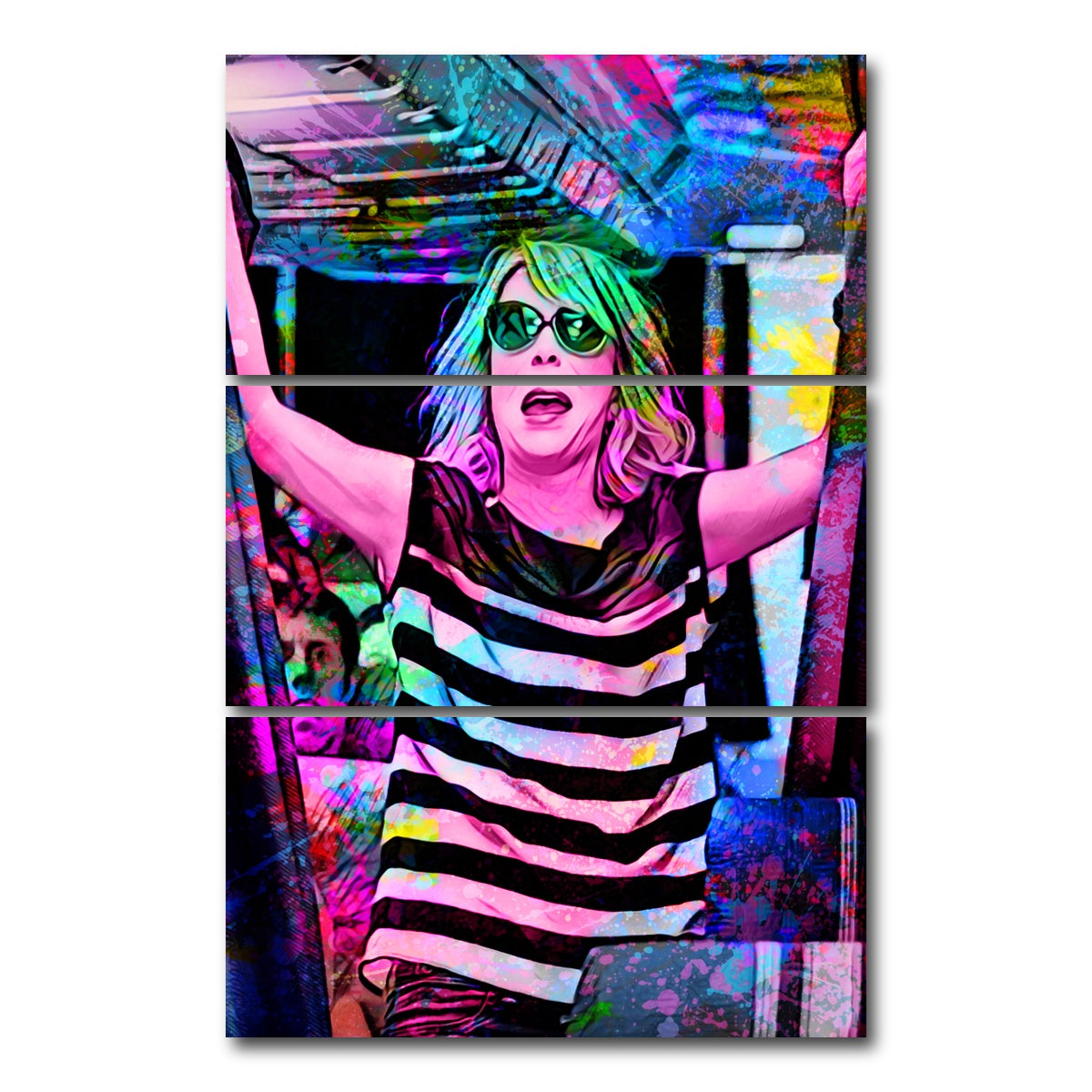 AUTO-MOCKUP WHITE | Bridesmaids | 3 Piece | Gallery Wrap Canvas | group=12x24_stacked