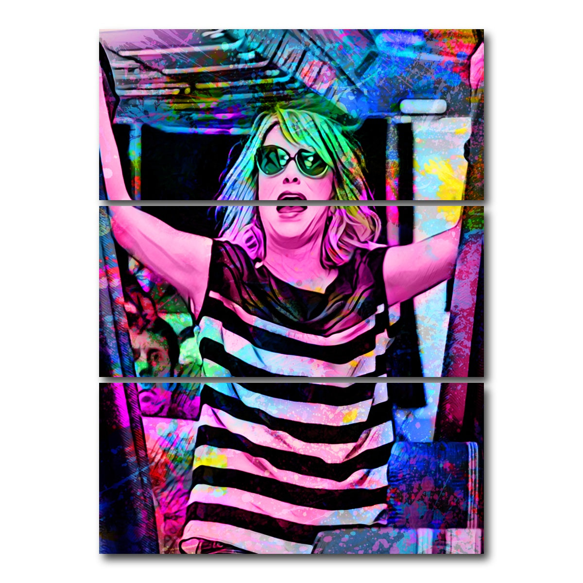 AUTO-MOCKUP WHITE | Bridesmaids | 3 Piece | Gallery Wrap Canvas | group=8x18_stacked