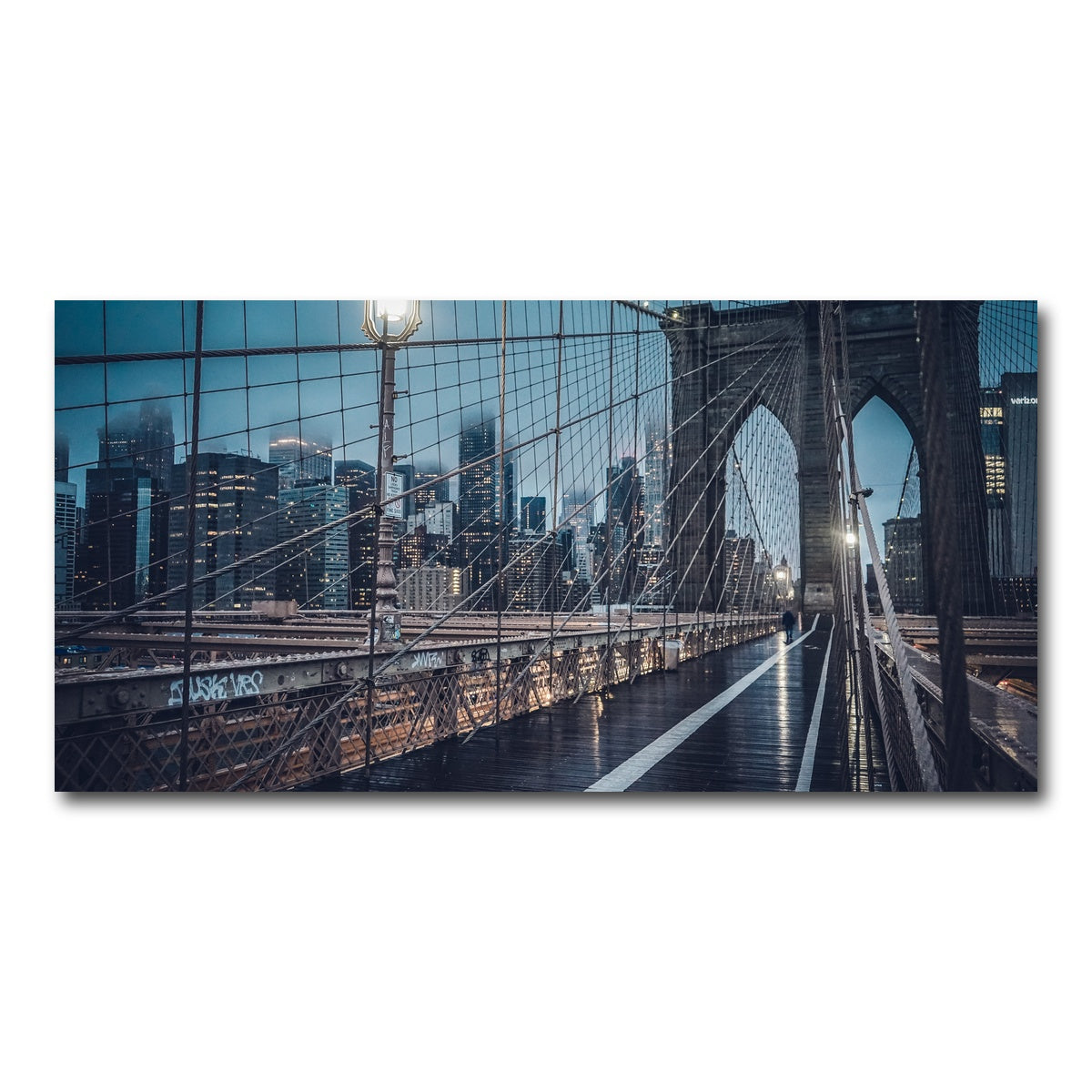 AUTO-MOCKUP WHITE | Bridge and Clouds | 1 Piece | Gallery Wrap Canvas | group=2x1
