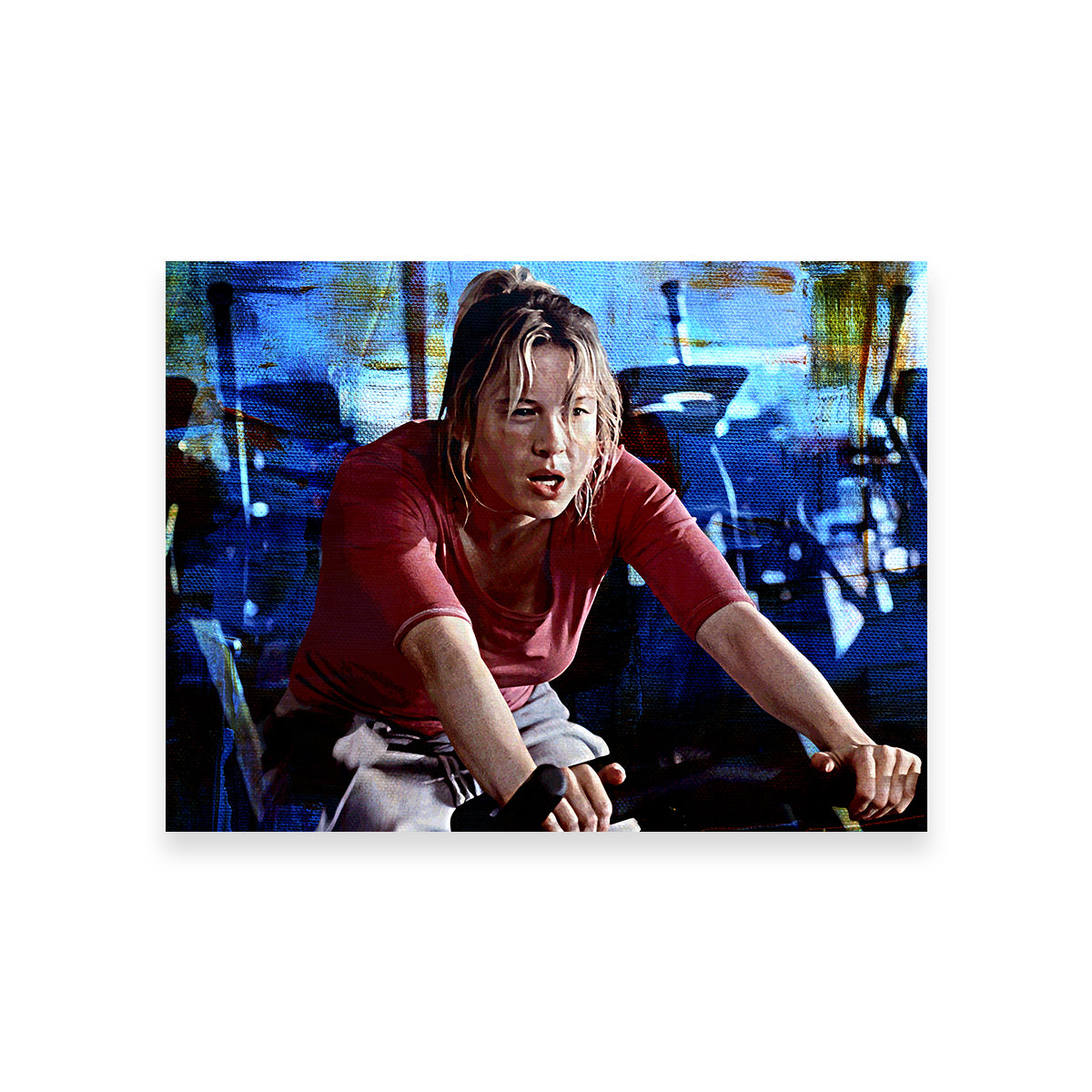 Bridget Jones Workout Wall Art