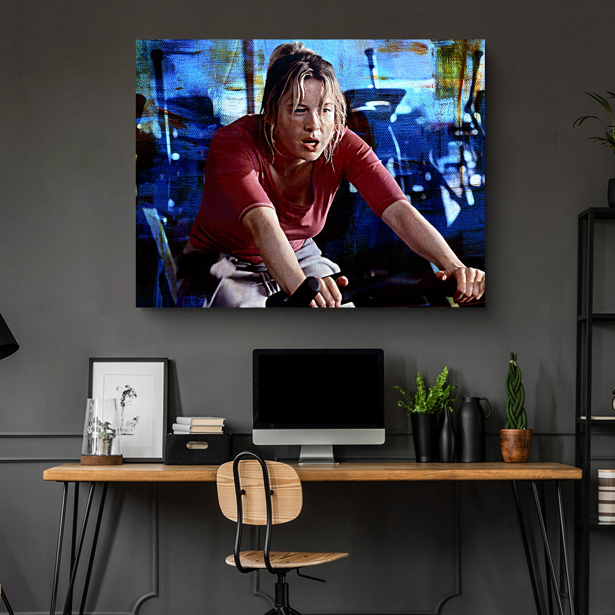 Bridget Jones Workout Wall Art