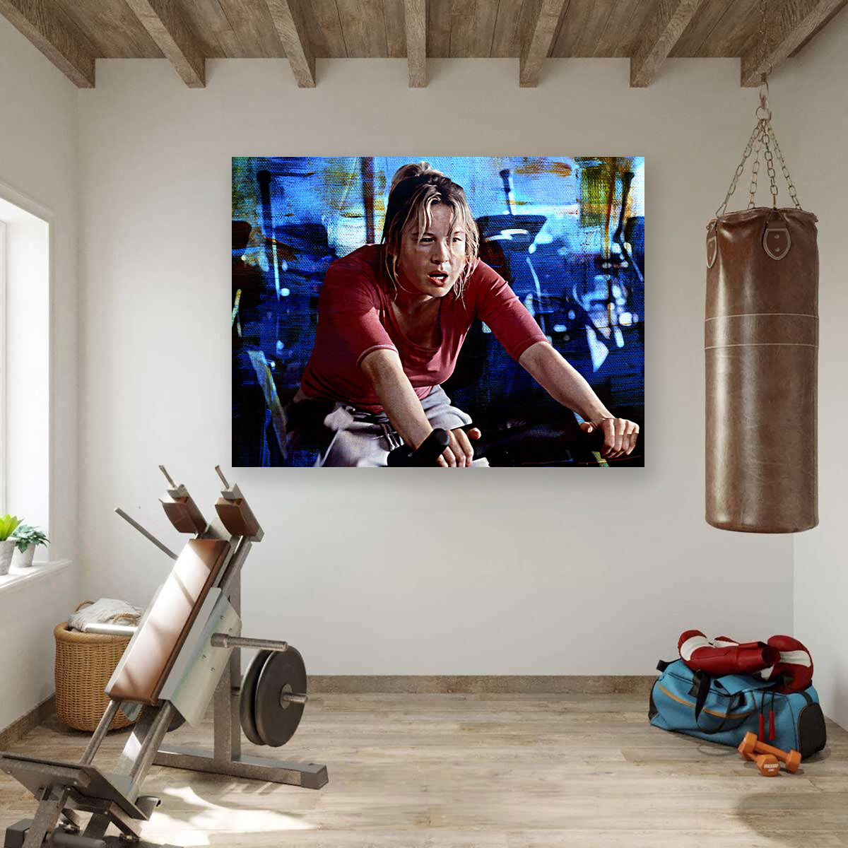 Bridget Jones Workout Wall Art