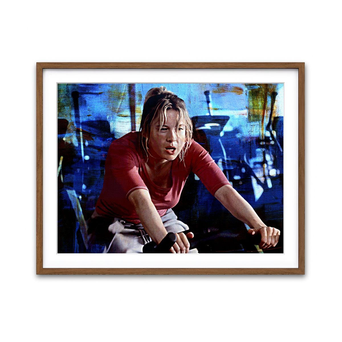 Framed Print 4x3 Walnut