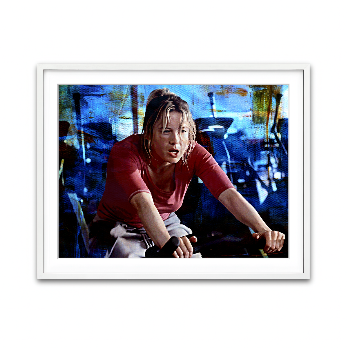 Framed Print 4x3 White