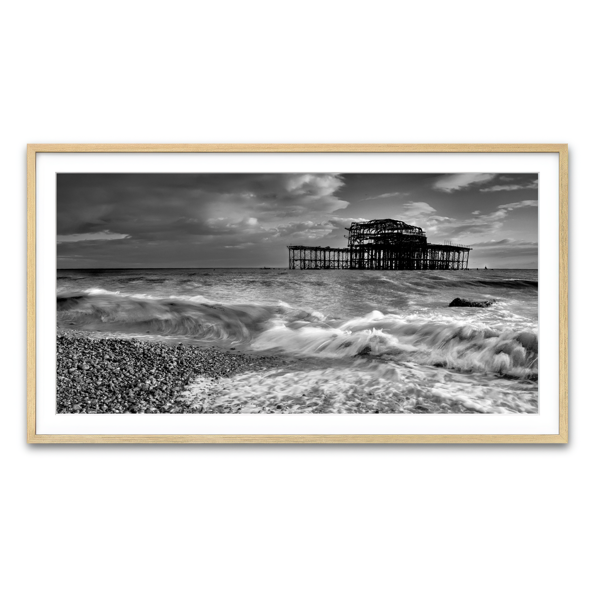 Framed Print 2x1 Natural