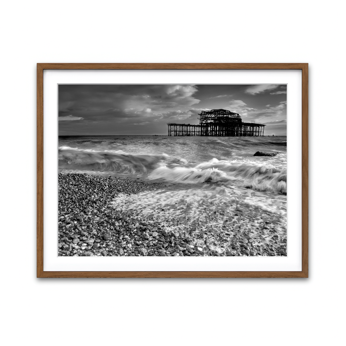 Framed Print 4x3 Walnut