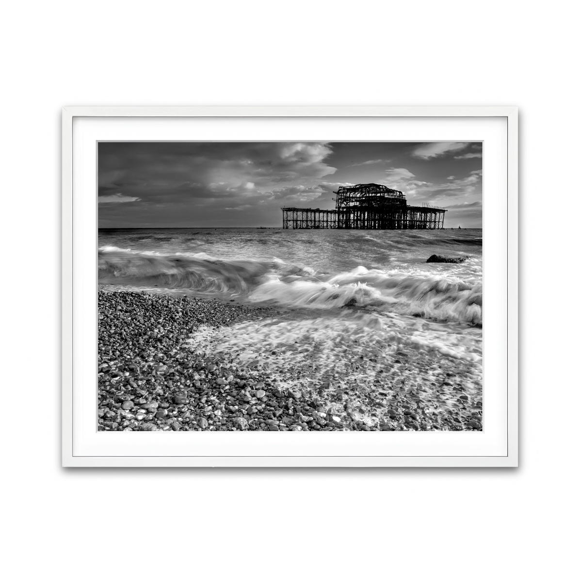 Framed Print 4x3 White