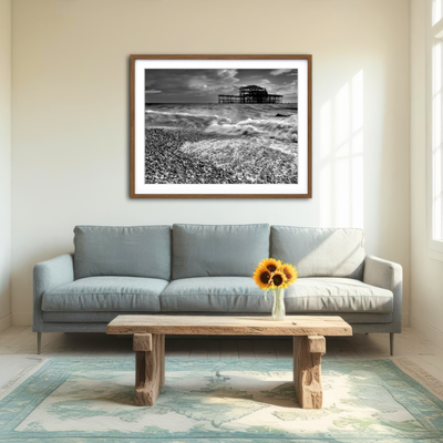 AUTO-MOCKUP ROOM | Brighton West Pier Wall Art