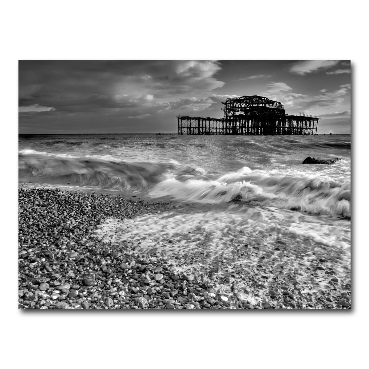 AUTO-MOCKUP WHITE | Brighton West Pier | 1 Piece | Gallery Wrap Canvas | group=4x3