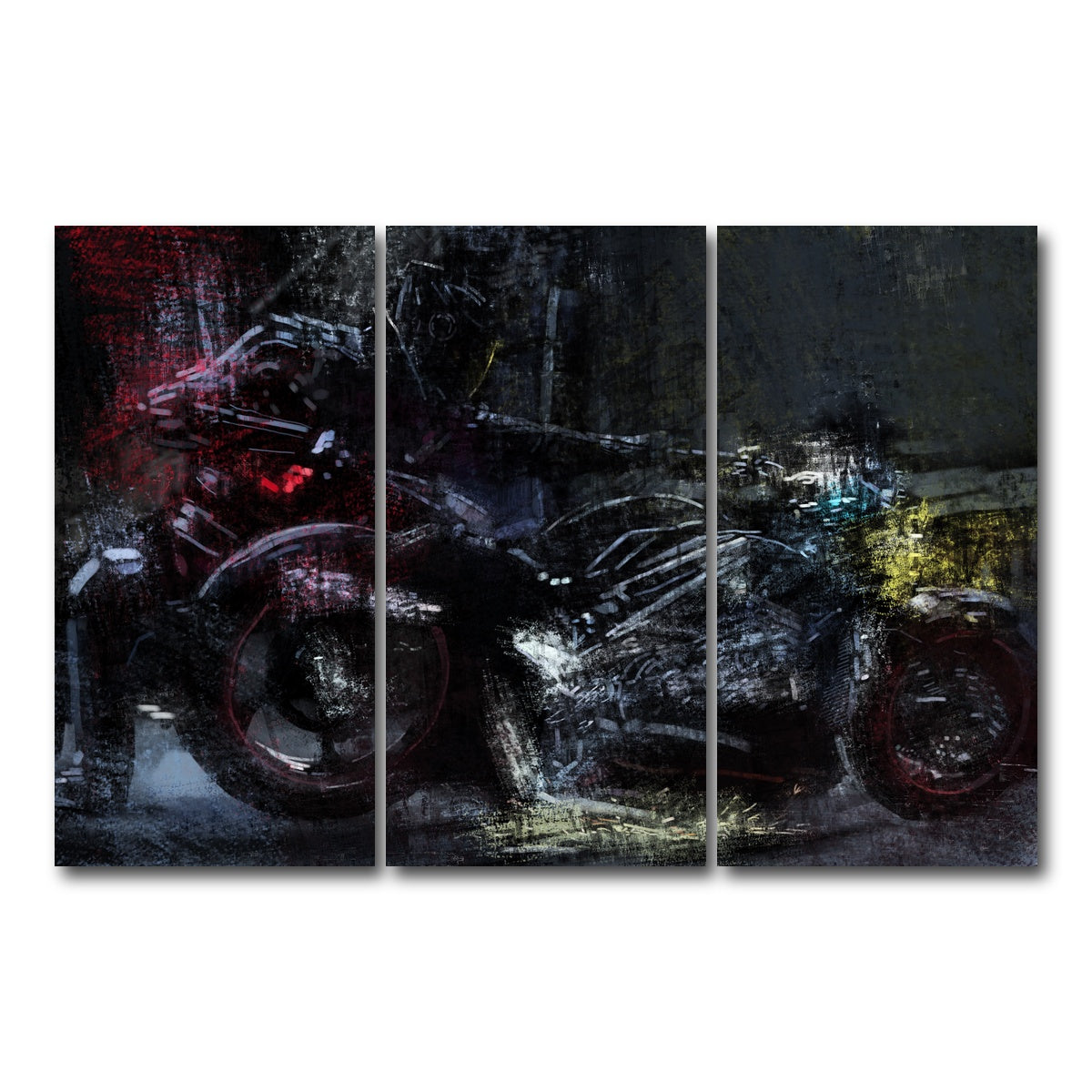 AUTO-MOCKUP WHITE | Brixton | 3 Piece | Gallery Wrap Canvas | group=12x24