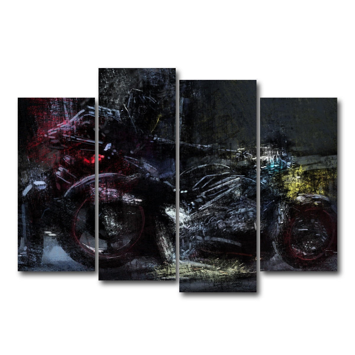 AUTO-MOCKUP WHITE | Brixton | 4 Piece | Gallery Wrap Canvas | group=4_normal