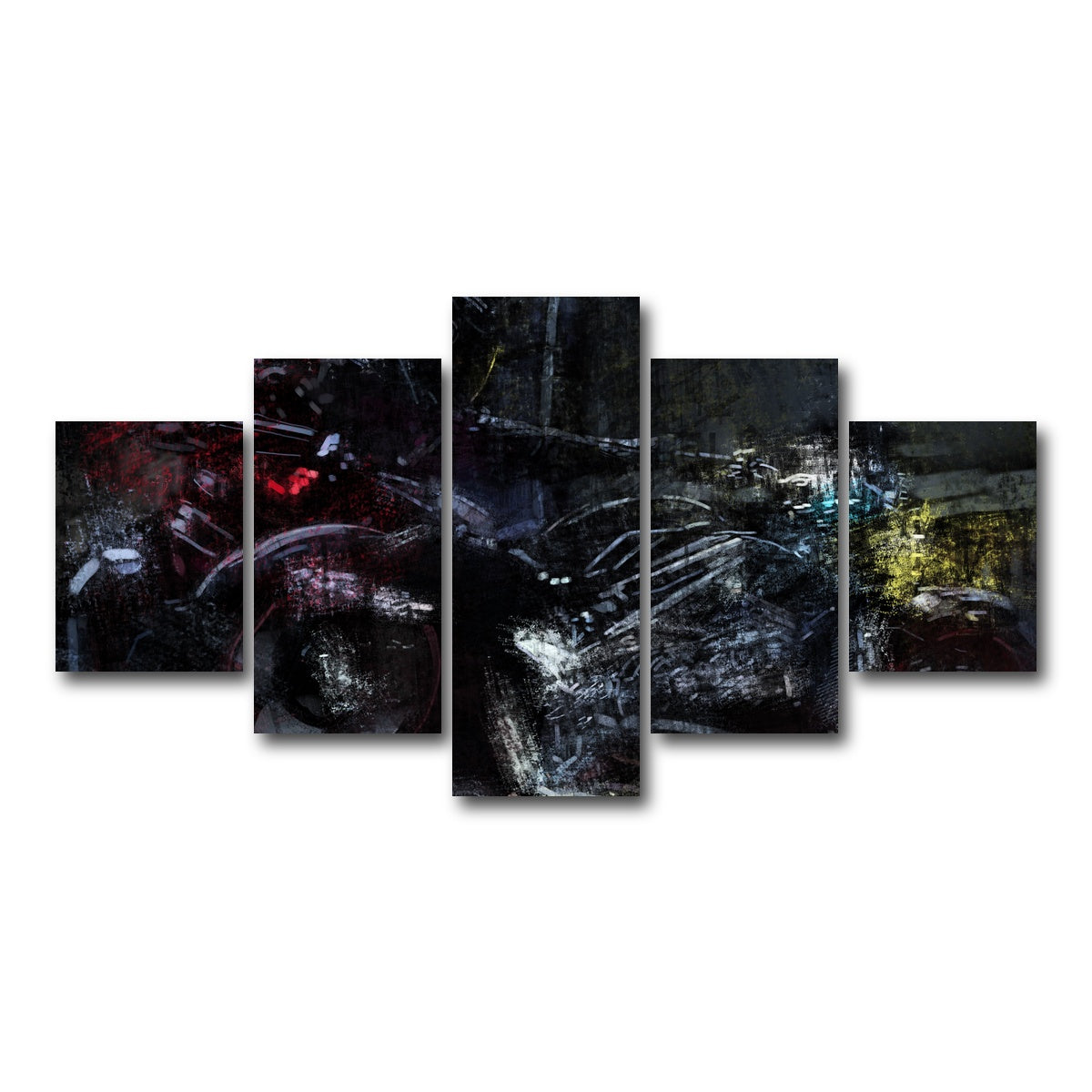 AUTO-MOCKUP WHITE | Brixton | 5 Piece | Gallery Wrap Canvas | group=5_short