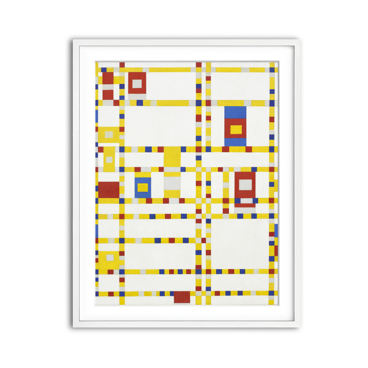 Framed Print 3x4 White