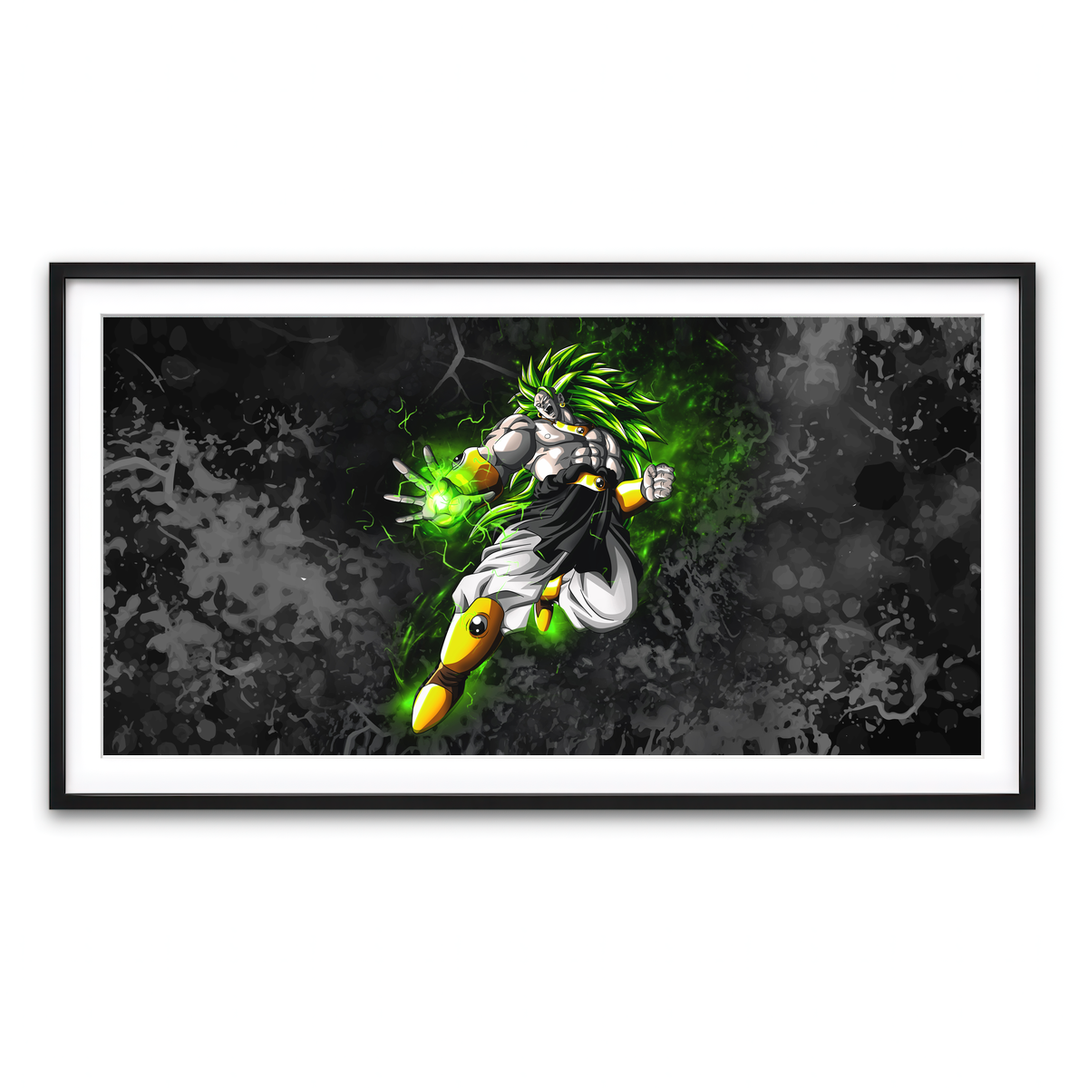 Framed Print 2x1 Black