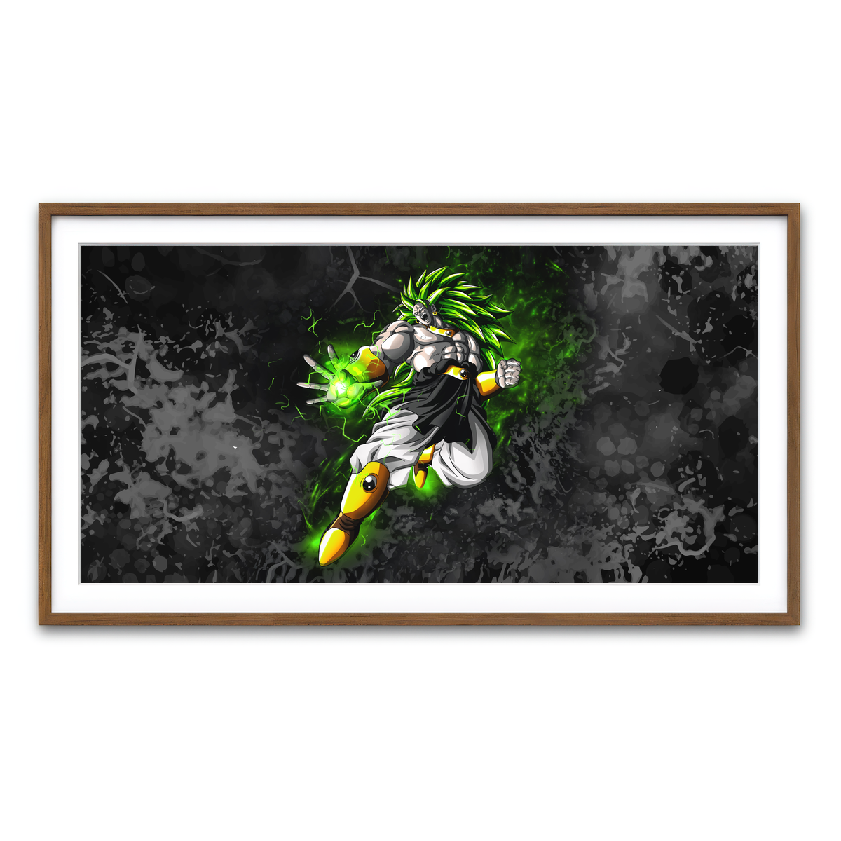 Framed Print 2x1 Walnut