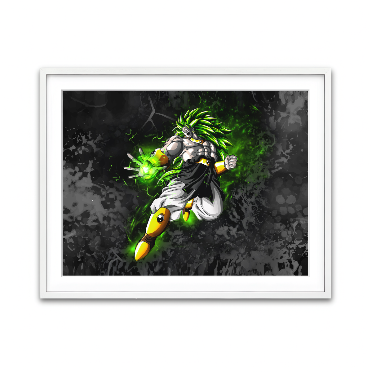 Framed Print 4x3 White