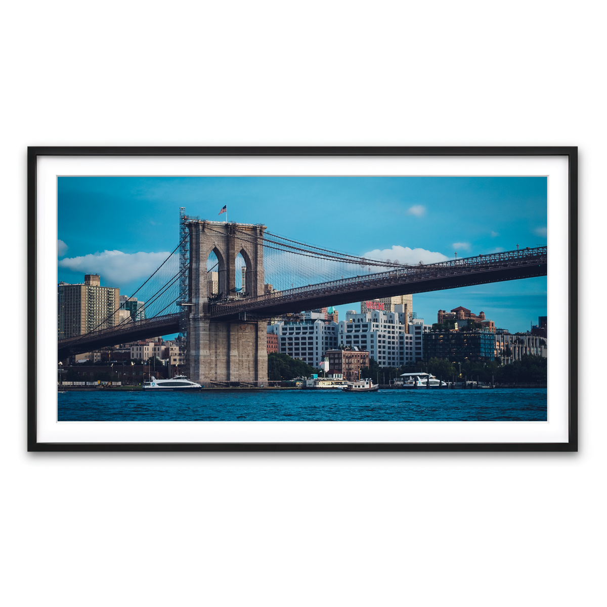 Framed Print 2x1 Black