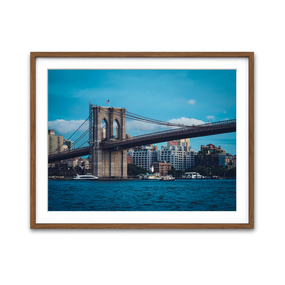 Framed Print 4x3 Walnut