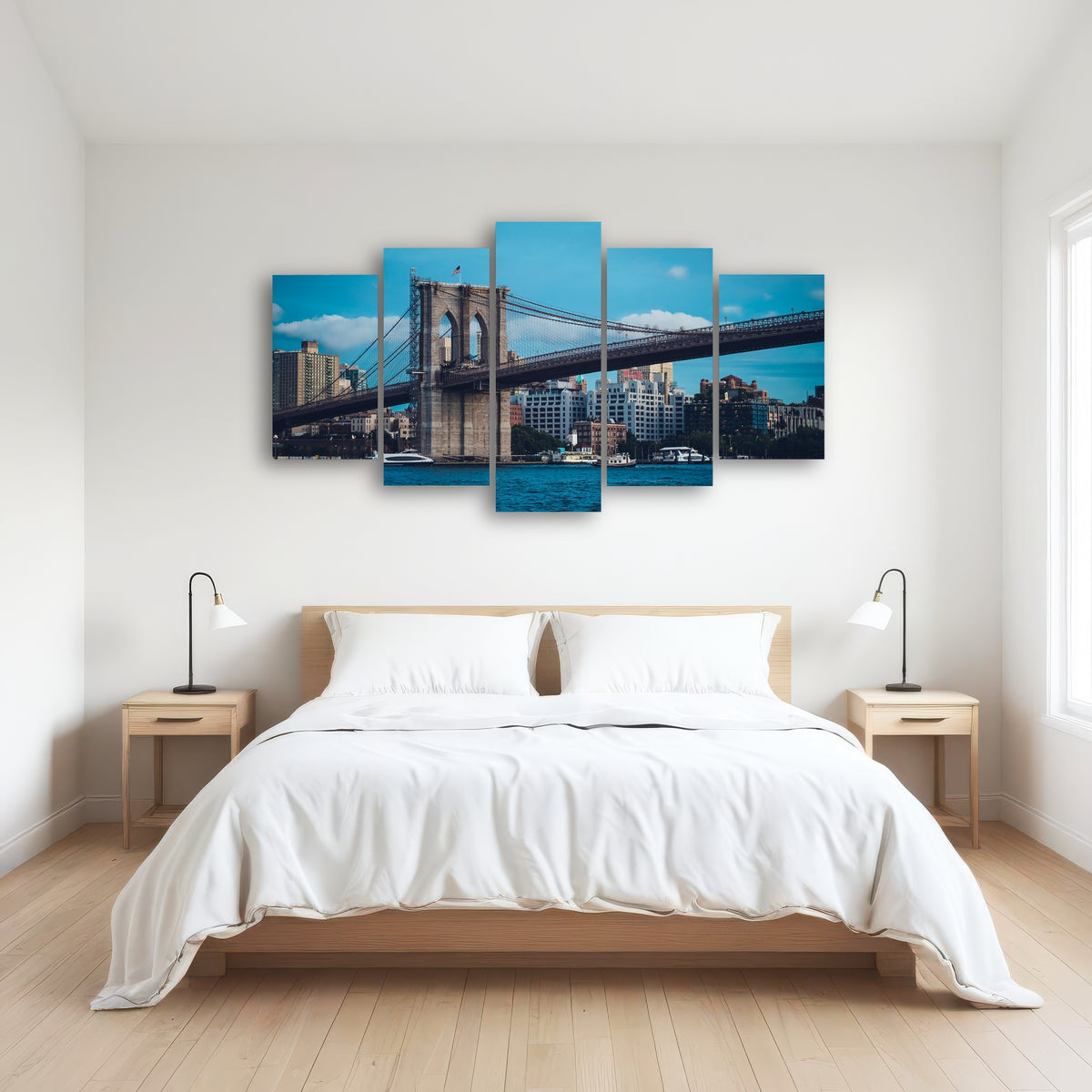 AUTO-MOCKUP ROOM | Brooklyn Bridge Blue Hour