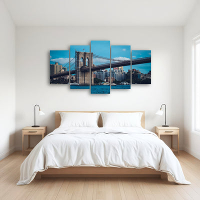 AUTO-MOCKUP ROOM | Brooklyn Bridge Blue Hour
