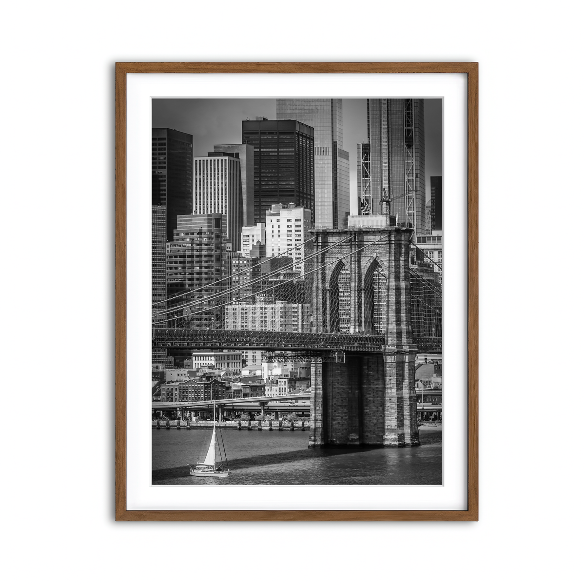 Framed Print 3x4 Walnut