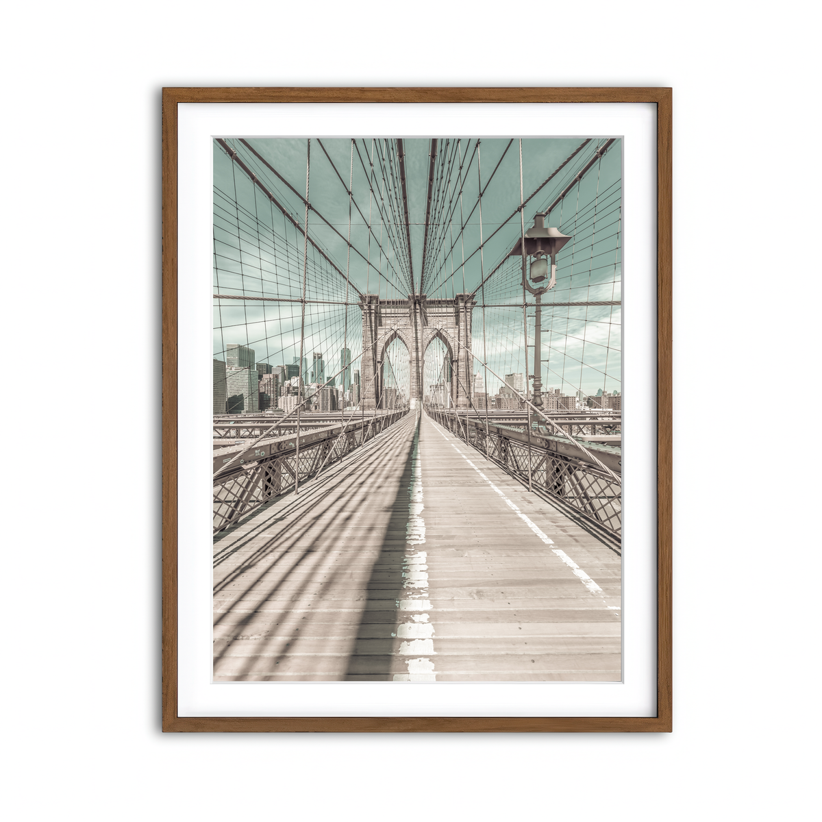 Framed Print 3x4 Walnut
