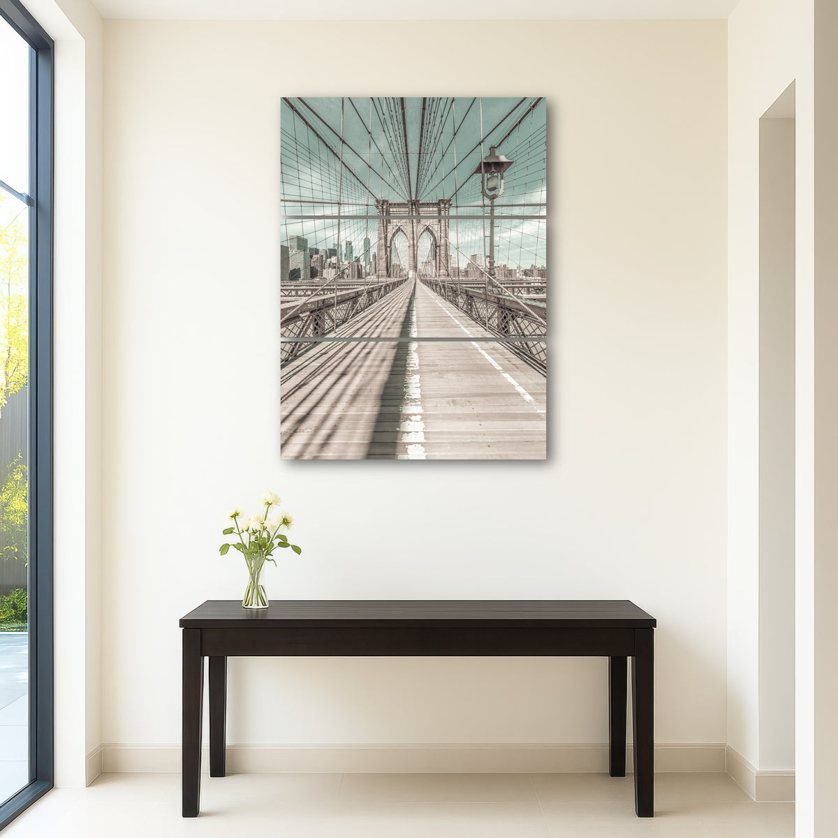 AUTO-MOCKUP ROOM | Brooklyn Bridge vintage style