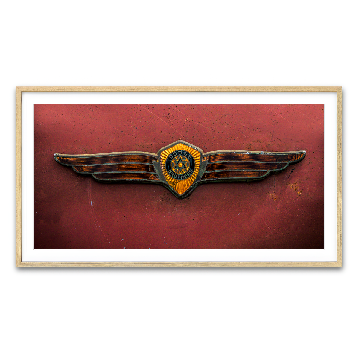 Framed Print 2x1 Natural