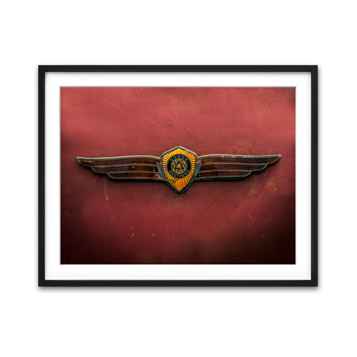 Framed Print 4x3 Black