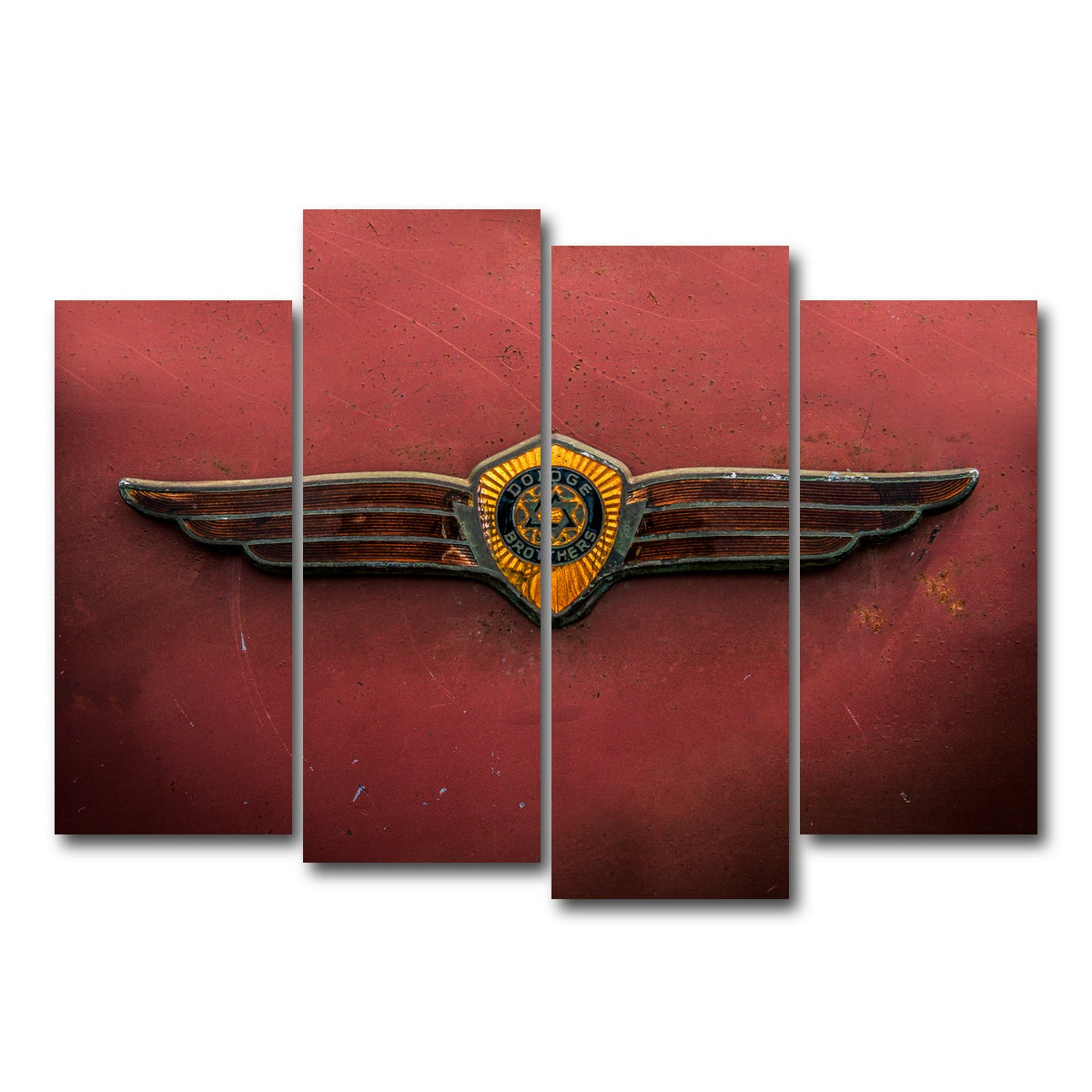 AUTO-MOCKUP WHITE | Brothers in Steel | 4 Piece | Gallery Wrap Canvas | group=4_normal