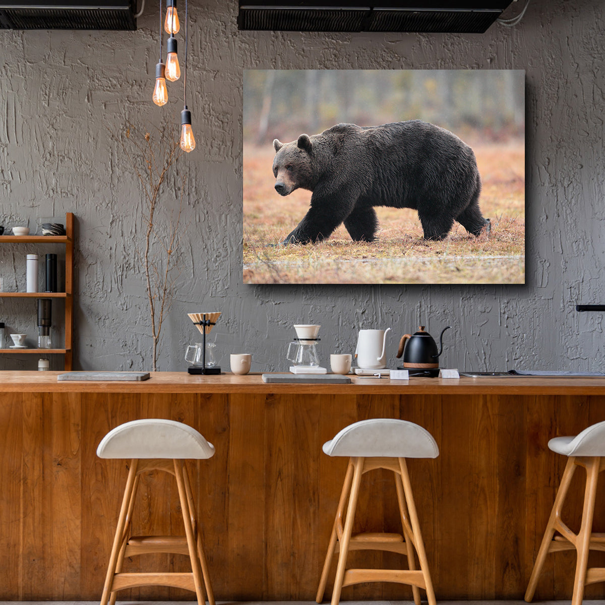 Brown Bear Wall Art