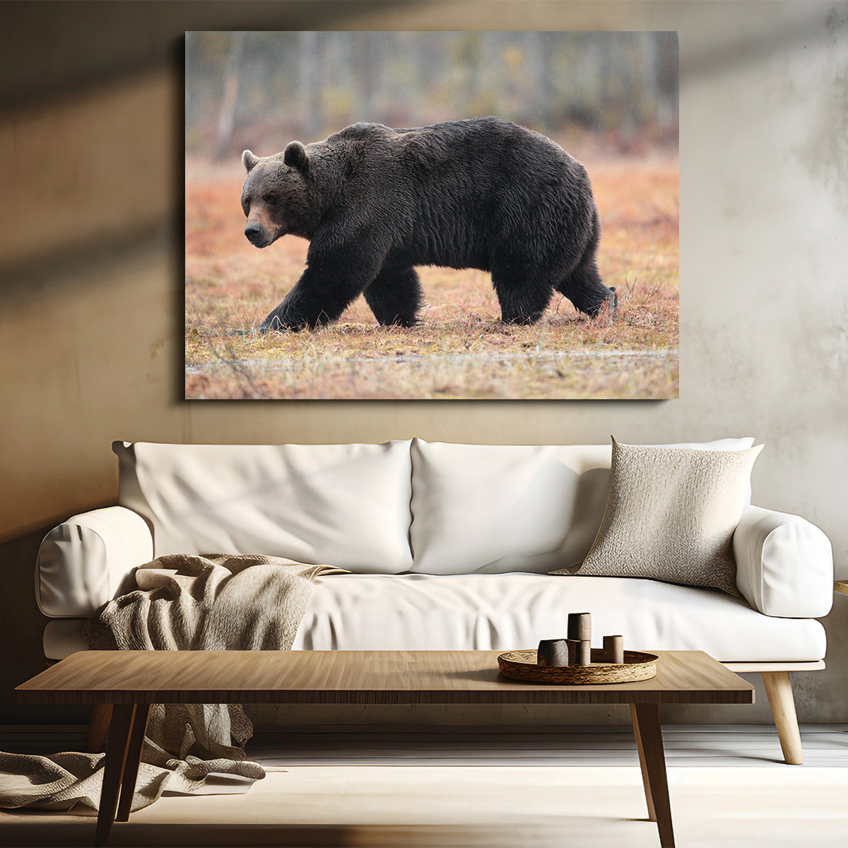 Brown Bear Wall Art