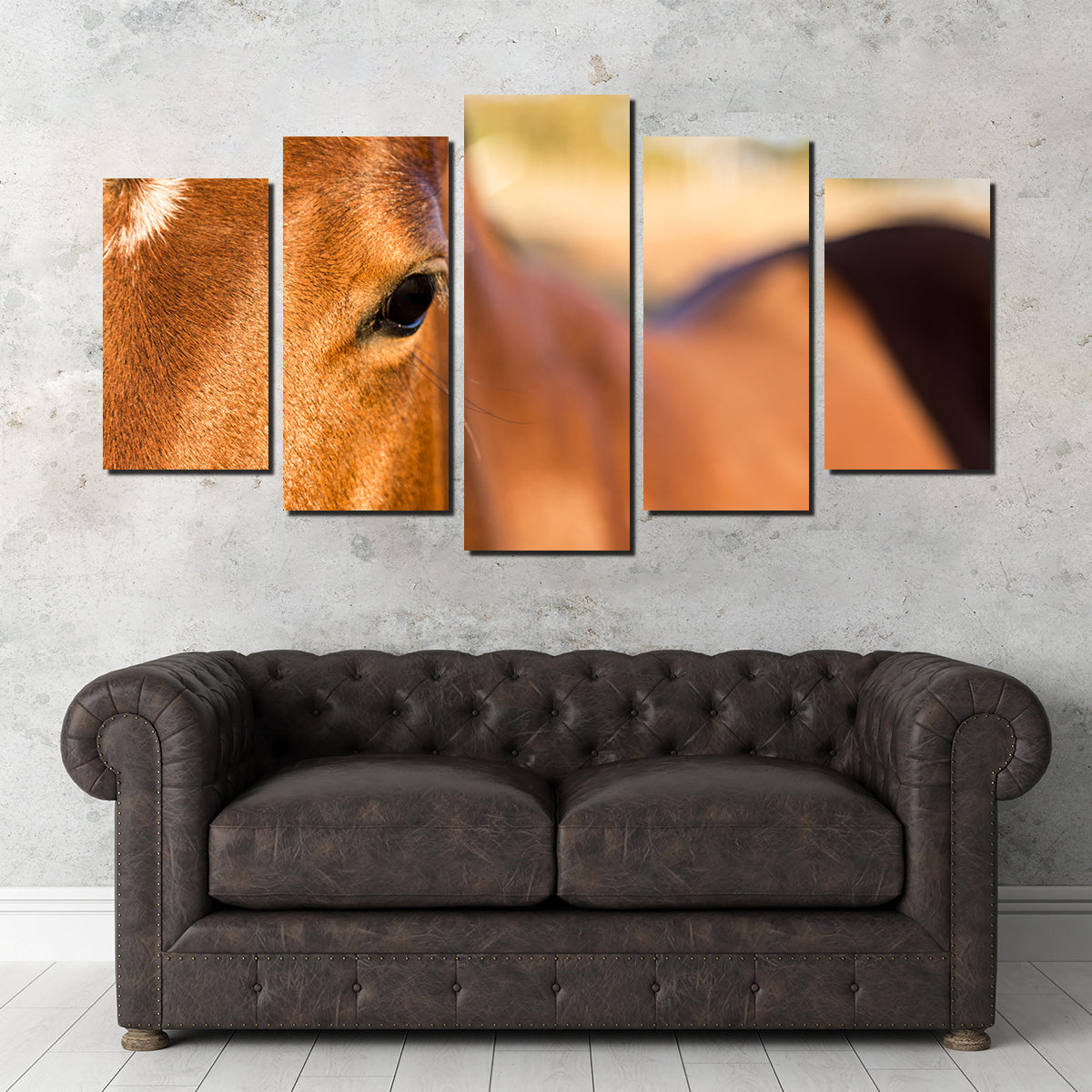 Brown Quarter Horse Wall Art