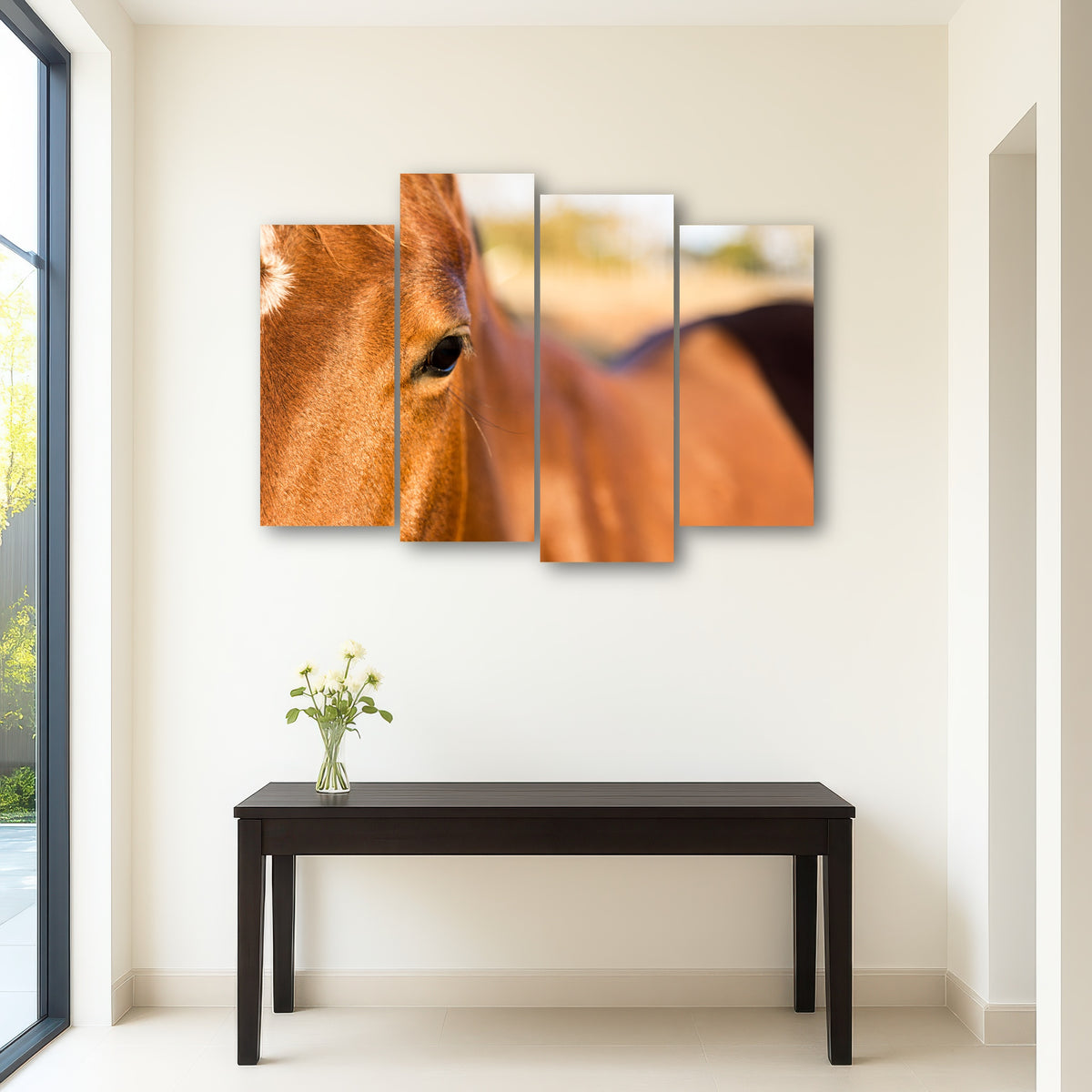 AUTO-MOCKUP ROOM | Brown Quarter Horse