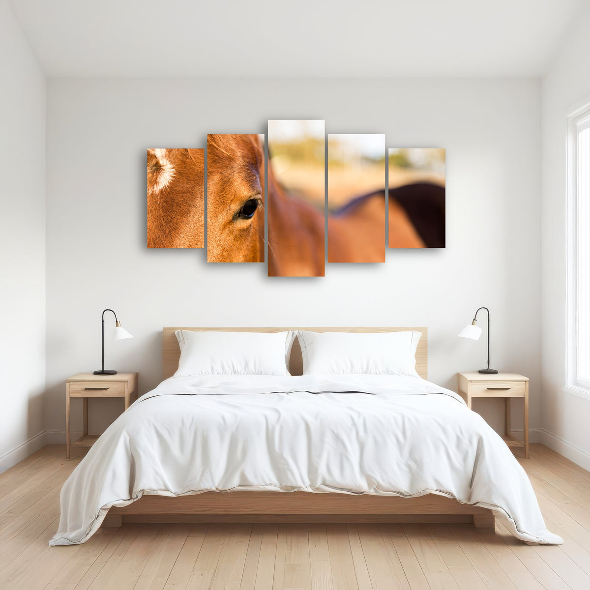 AUTO-MOCKUP ROOM | Brown Quarter Horse