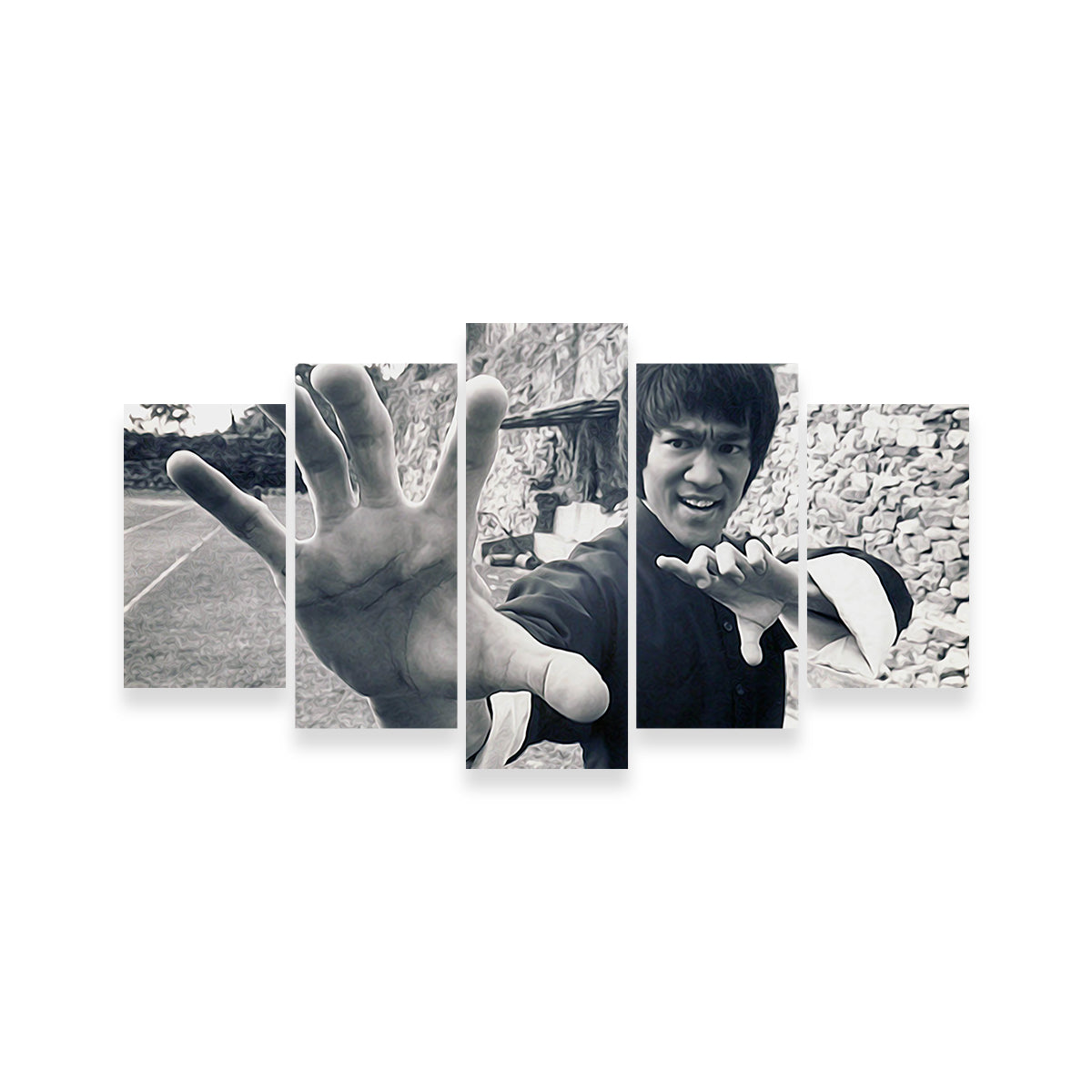 Bruce Lee Canvas Set