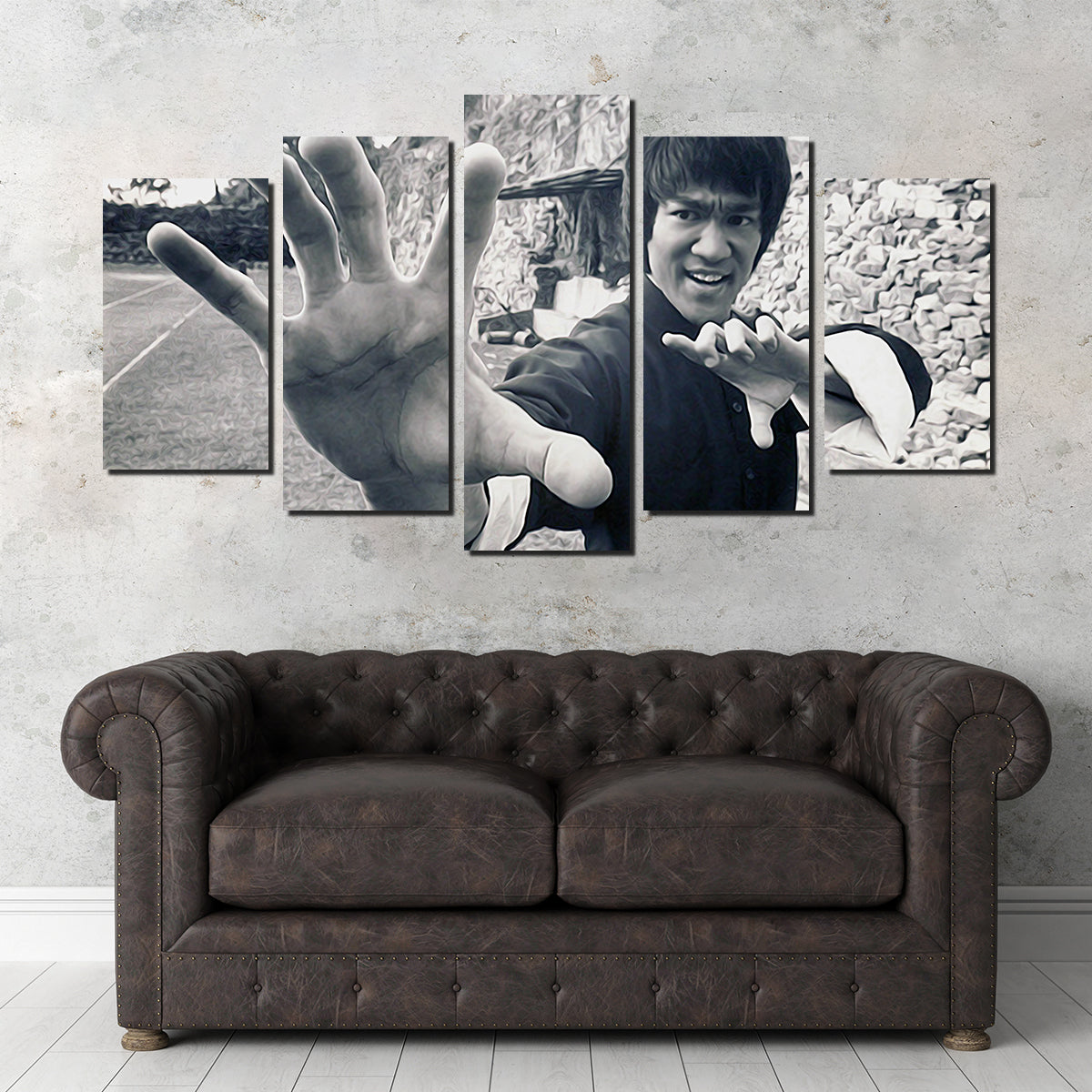 Bruce Lee Canvas Set