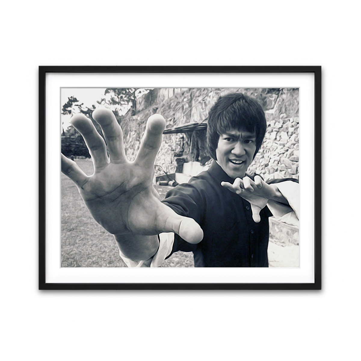 Framed Print 4x3 Black