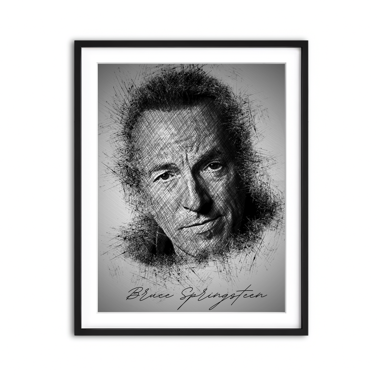 Framed Print 3x4 Black