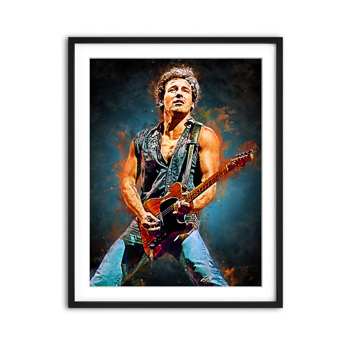 Framed Print 3x4 Black