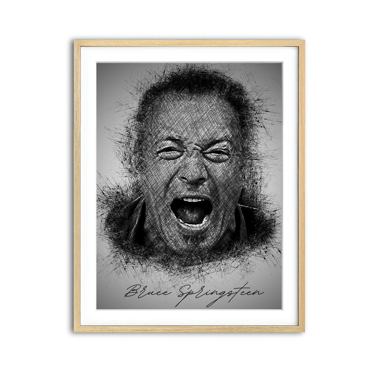 Framed Print 3x4 Natural