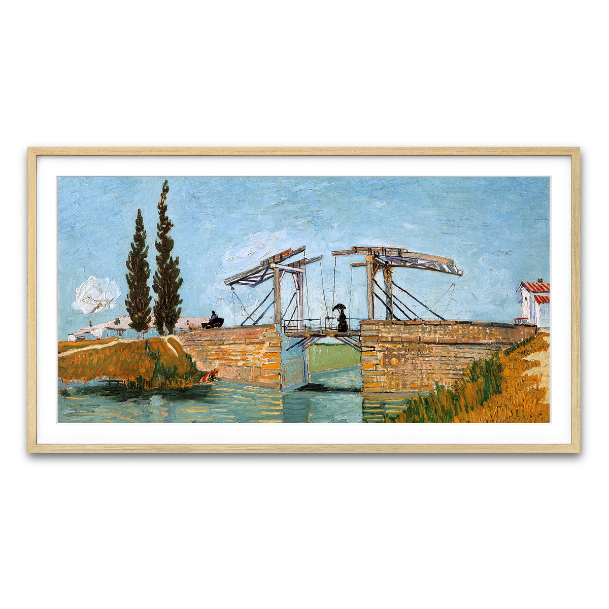 Framed Print 2x1 Natural