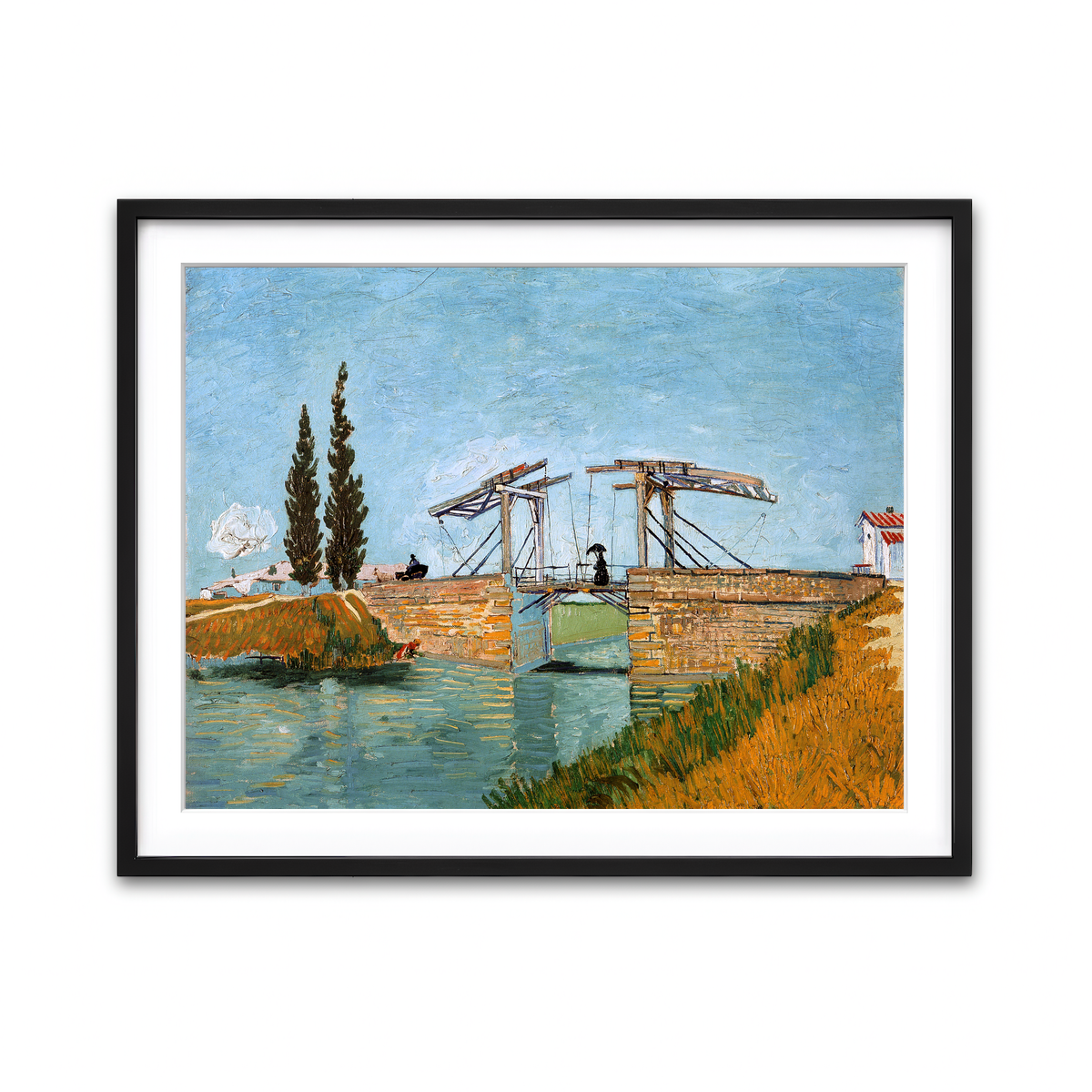 Framed Print 4x3 Black