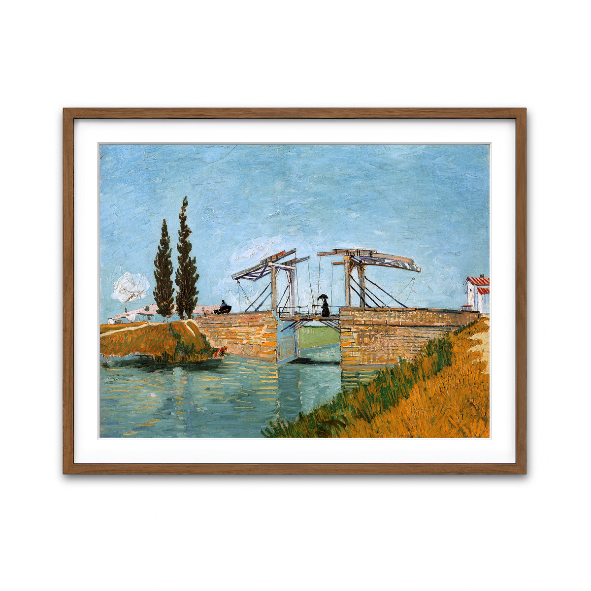 Framed Print 4x3 Walnut